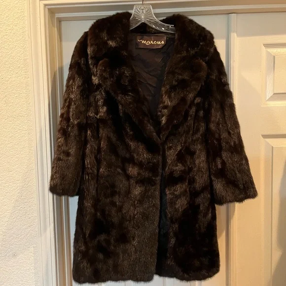 Neiman Marcus Mink coat - Picture 1 of 5